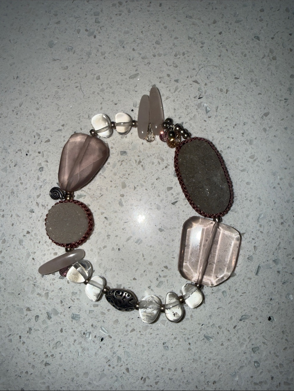 Silpada Gentle Edge stretch bracelet